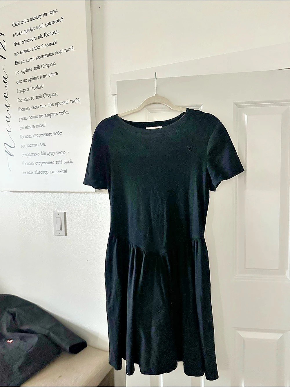 Black Midi Dress Like New